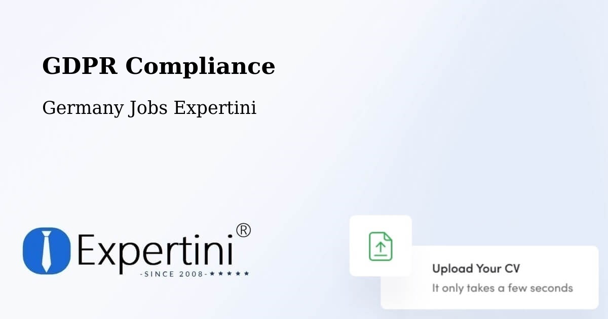 EU GDPR Compliance Statement – Lamspringe - Germany Jobs Expertini