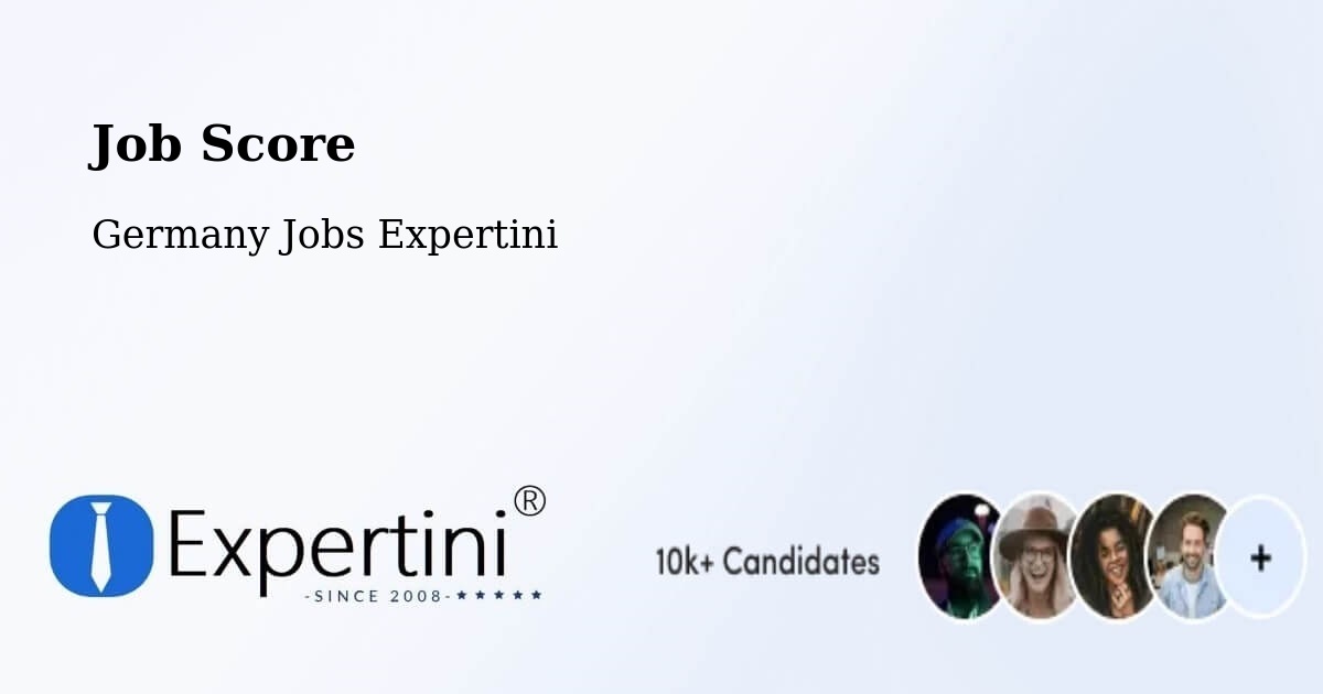 Job Score & Job Description Score Tool – Lamspringe - Germany Jobs Expertini